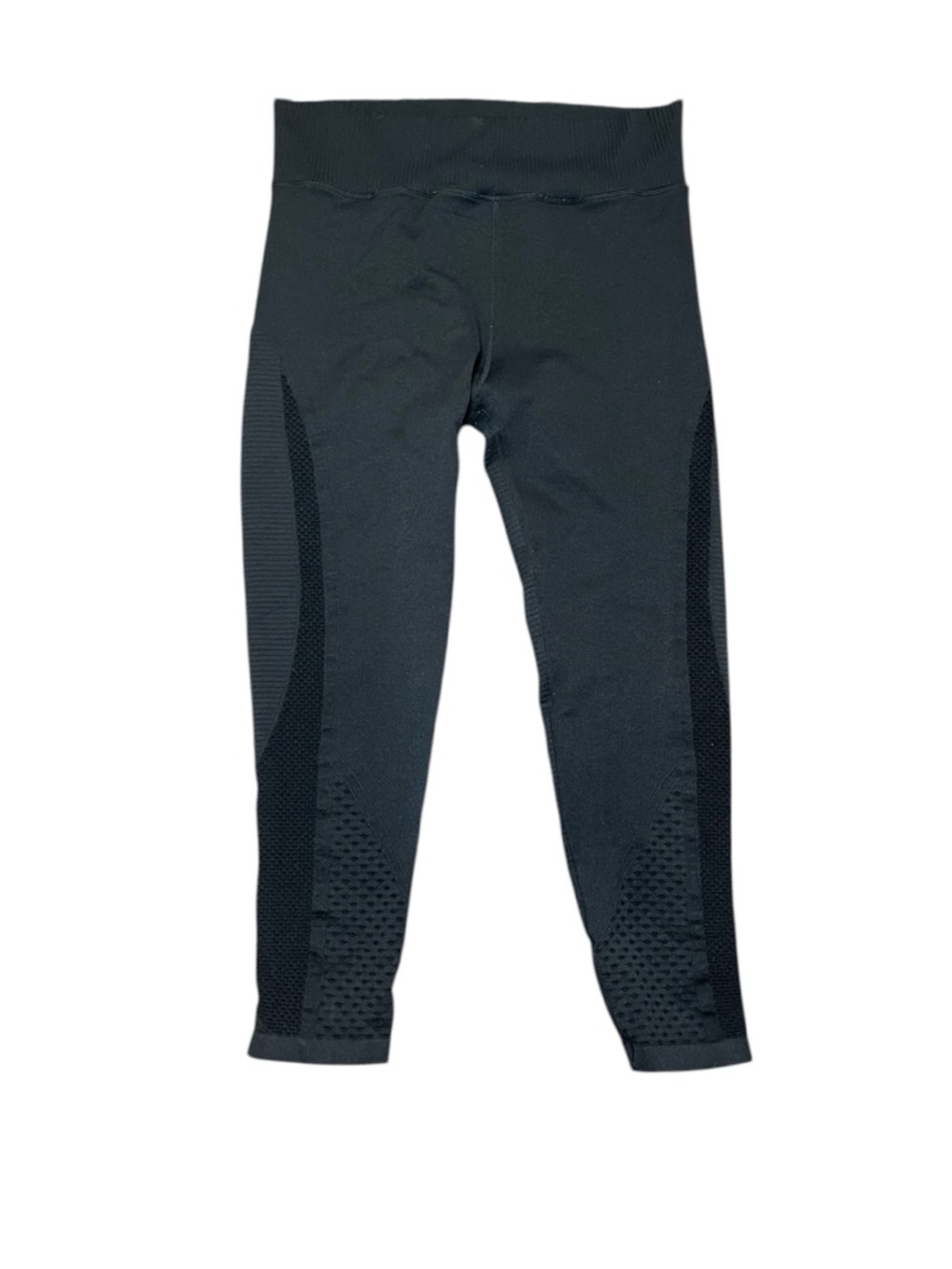 OFFLINE by Aerie Black Seamless Real Me High Waisted Mesh Leggings Size XL